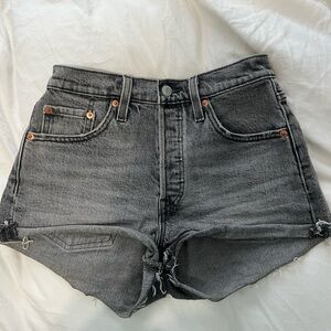 Levi’s Black Denim Shorts